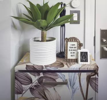 tropical plants XXL decals for furniture - TenStickers