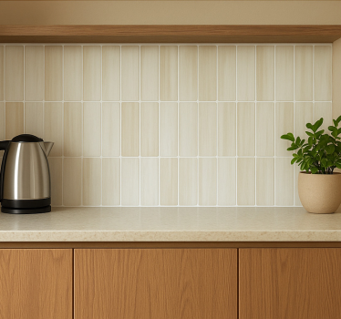Vertical modern tile sticker - TenStickers