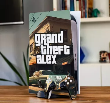 Custom Video game PS5 sticker - TenStickers