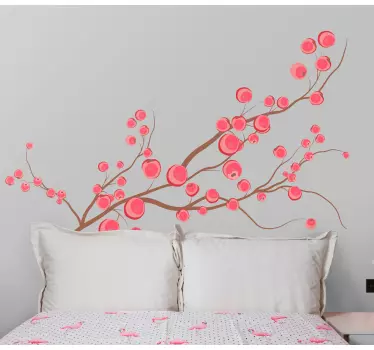 Wall sticker botanical branch arrangement - TenStickers
