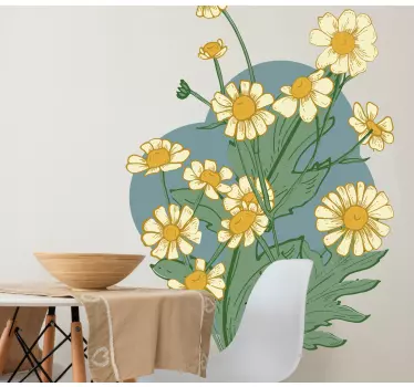Wall sticker vivid bloom composition - TenStickers