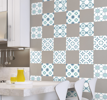 Water colours tile sticker - TenStickers