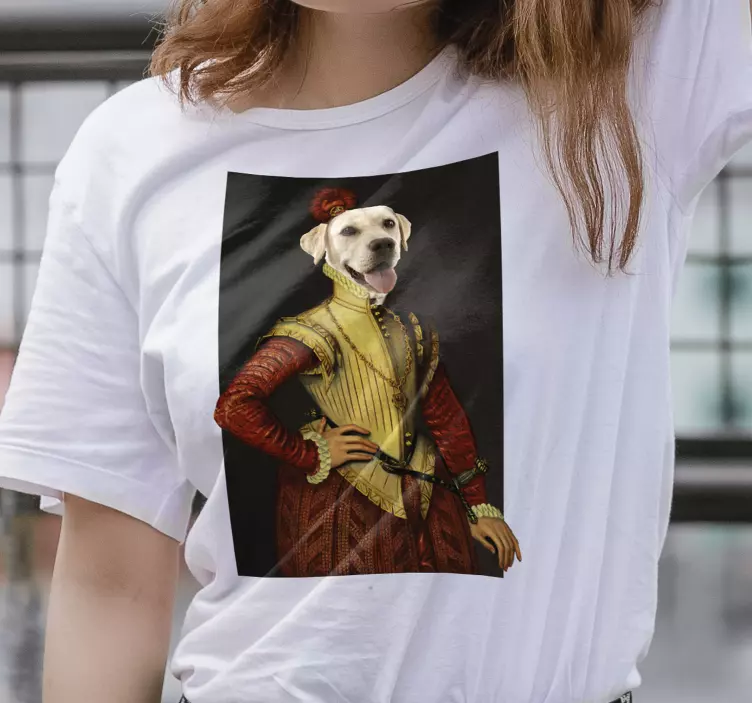Aristocrat dog custom t-shirt - TenStickers