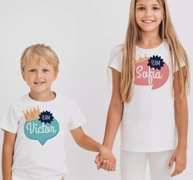 Children's Bubbles Matching shirts - TenStickers