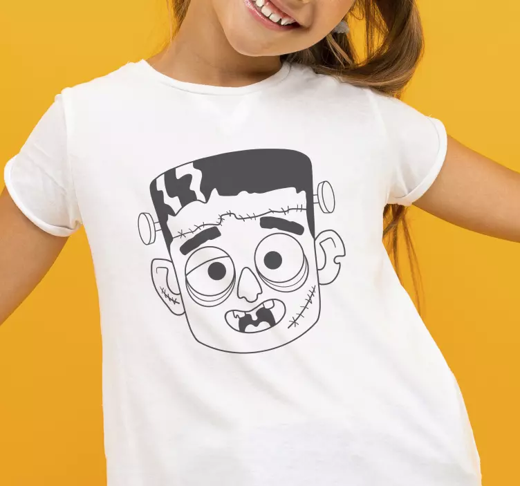 Kid frankestein Halloween shirt - TenStickers