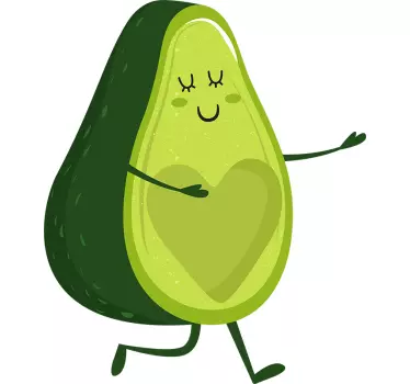 Happy avocados couple t shirts - TenStickers