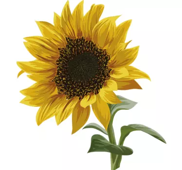 Beautiful sunflower t-shirt - TenStickers