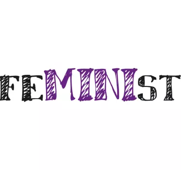 Feminist t-shirts for baby's and kids - TenStickers