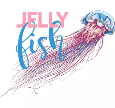 Mother and daughter t-shirt joyful jellyfish duo - TenStickers