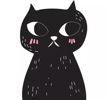 Mother and daughter t-shirt cute cat friends - TenStickers