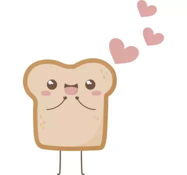 Bread and Nutella matching couple t shirts - TenStickers