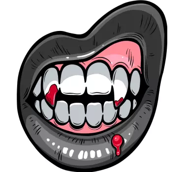 Couple t-shirts with bold lip graphic design - TenStickers