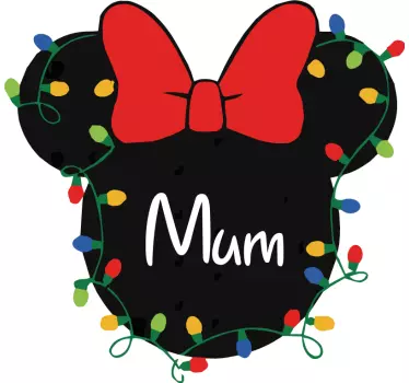 Disney christmas family Mother daughter t-shirt - TenStickers