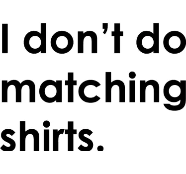 Couple t-shirts unique couple t-shirts - TenStickers