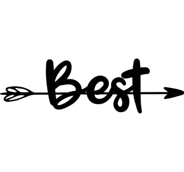 Couple t-shirts friendly best connection - TenStickers