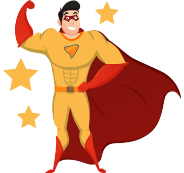 Superheros design father and son t-shirts - TenStickers
