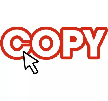 Copy paste concept t-shirt - TenStickers