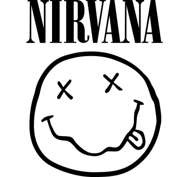 Nirvana logo t-shirt - TenStickers