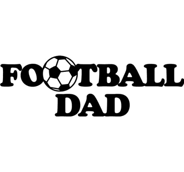 Football father Father  and son matching shirts - TenStickers