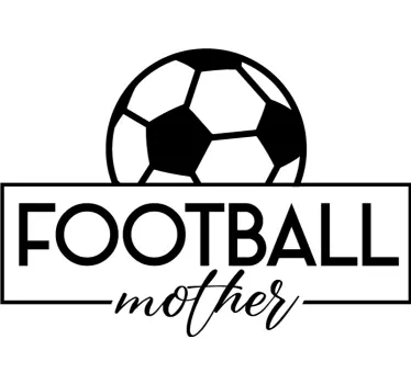 Football mom and daughter Mother daughter shirt - TenStickers