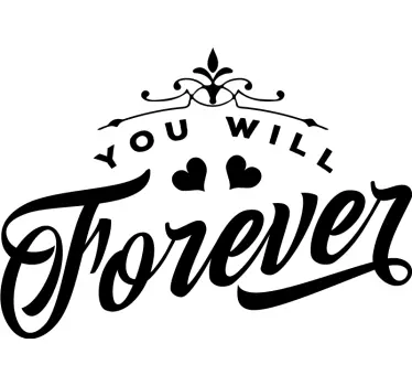 Forever always matching couple hoodies - TenStickers