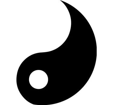 Yin Yang concept matching couple hoodies - TenStickers