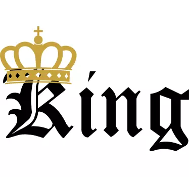 King and Queen matching couple hoodies - TenStickers