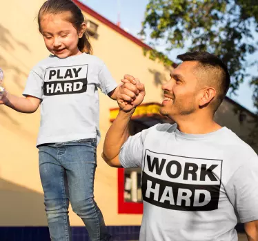 Father and son t-shirts for fun family time - TenStickers