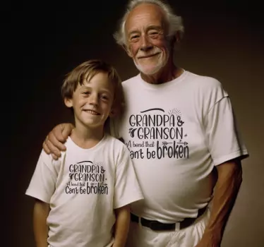 Grandpa Bond t-shirt - TenStickers