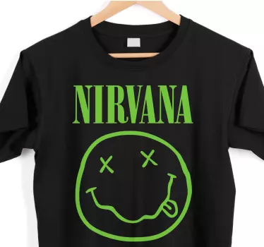 Nirvana logo t-shirt - TenStickers