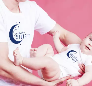 Sleep Society Father  and son matching shirts - TenStickers