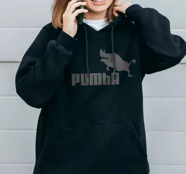 Custom wild boar hoodie with animal design - TenStickers