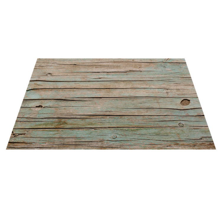 Aged Timber Texture wood effect vinyl rug - TenStickers