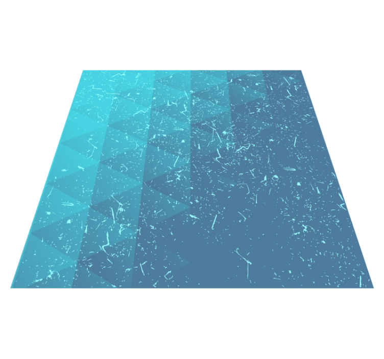 Textured Geometric marble vinyl rug - TenStickers