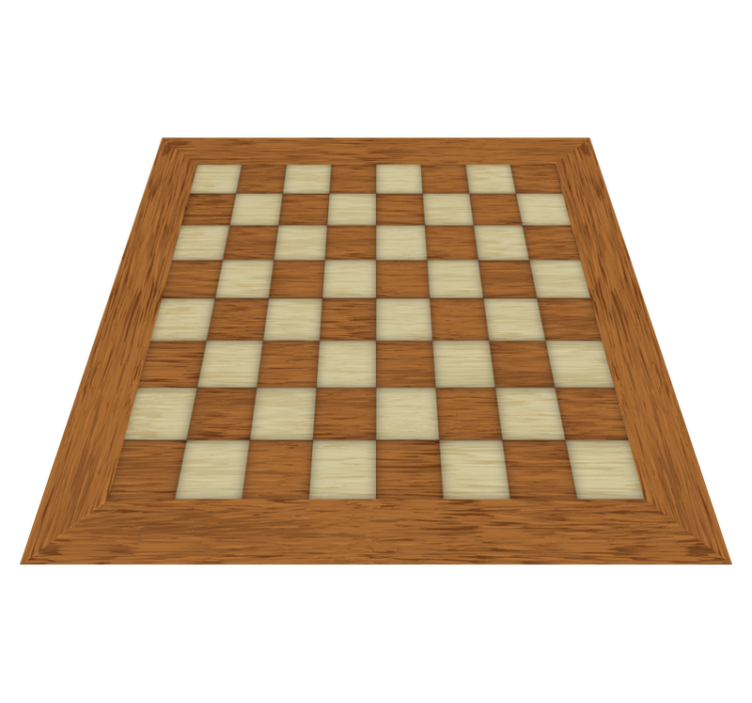 Checkerboard Washroom bathroom vinyl rug - TenStickers