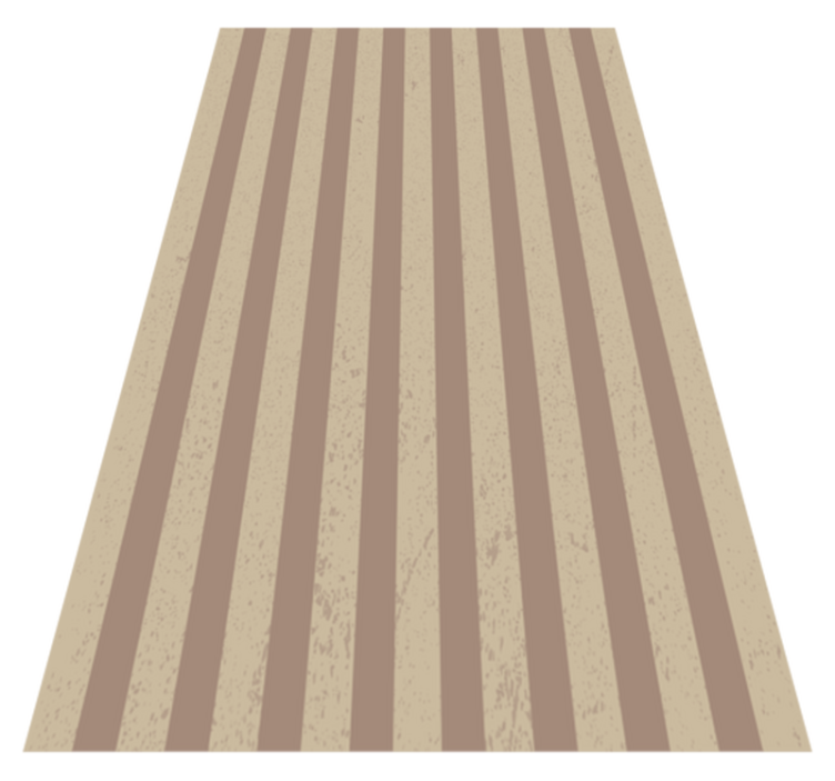 Striped Texture striped vinyl rug - TenStickers