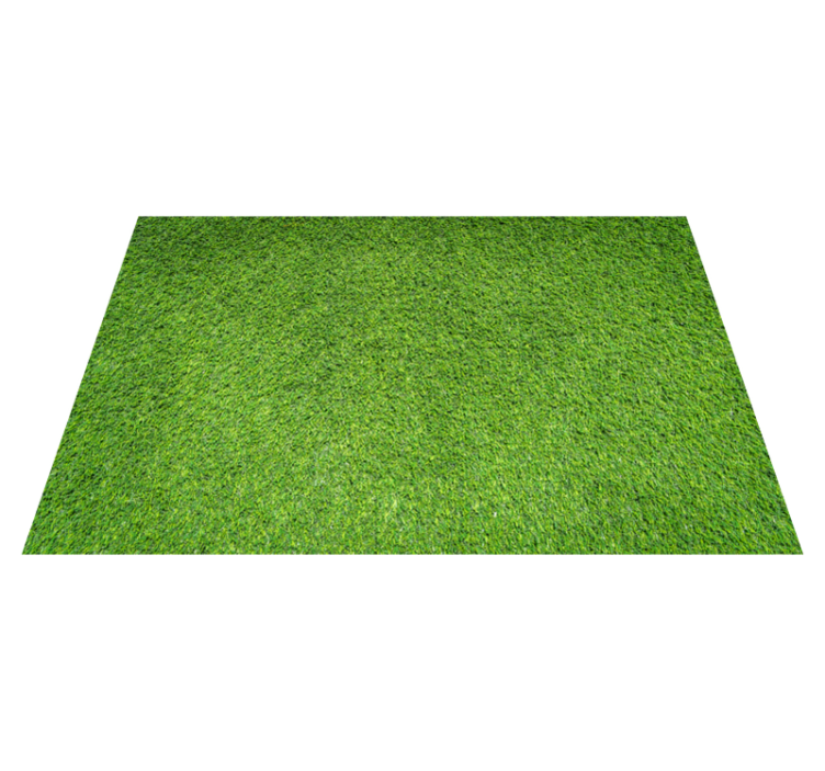 Grass Texture textured vinyl rug - TenStickers