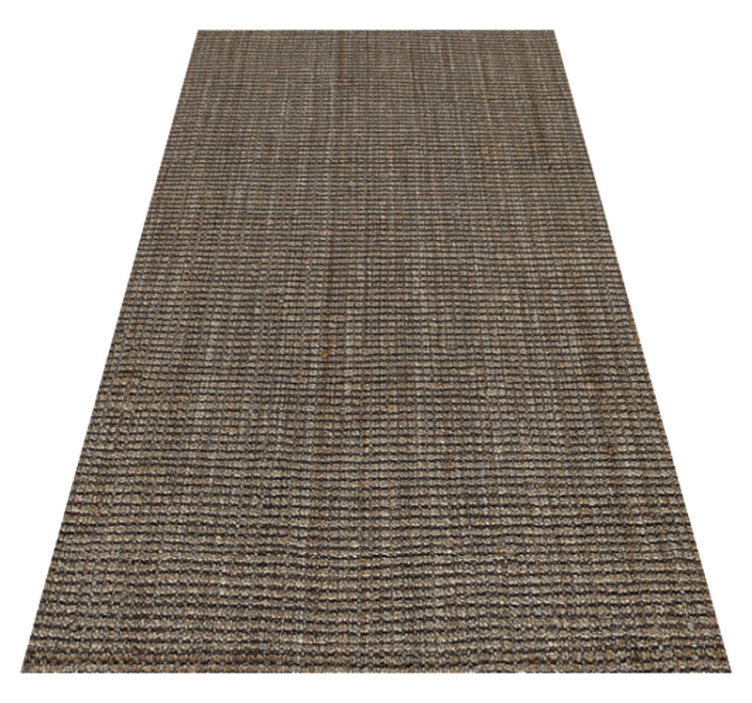 Textured vinyl rug in textured neutral tones - TenStickers