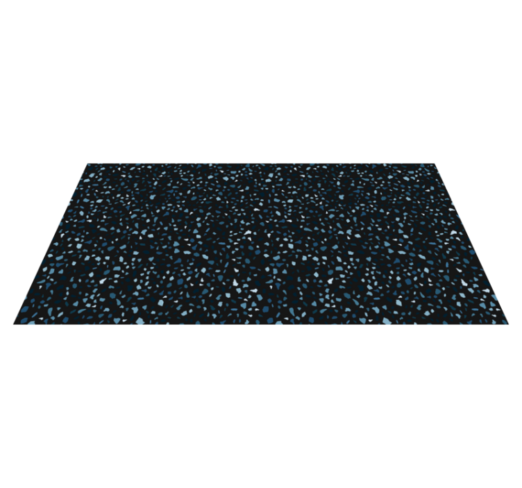 Ebony Finish with Texture textured vinyl rug - TenStickers