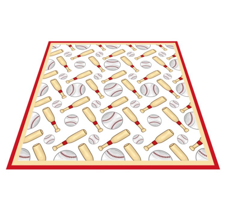 Sports Theme Fun game vinyl rug - TenStickers
