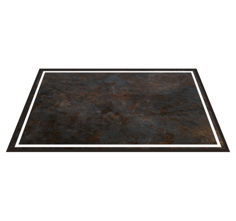 Dark Surface stone effect vinyl rug - TenStickers