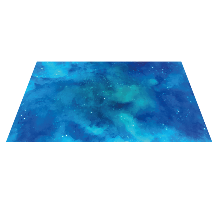 Nocturnal sky teen vinyl rug - TenStickers