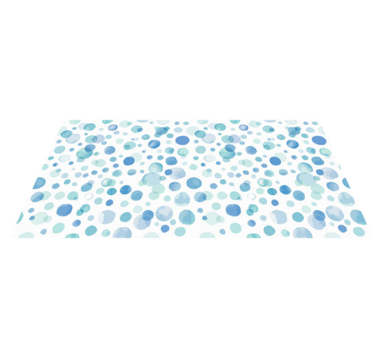 Vibrant Dot Arrangement kids vinyl rug - TenStickers