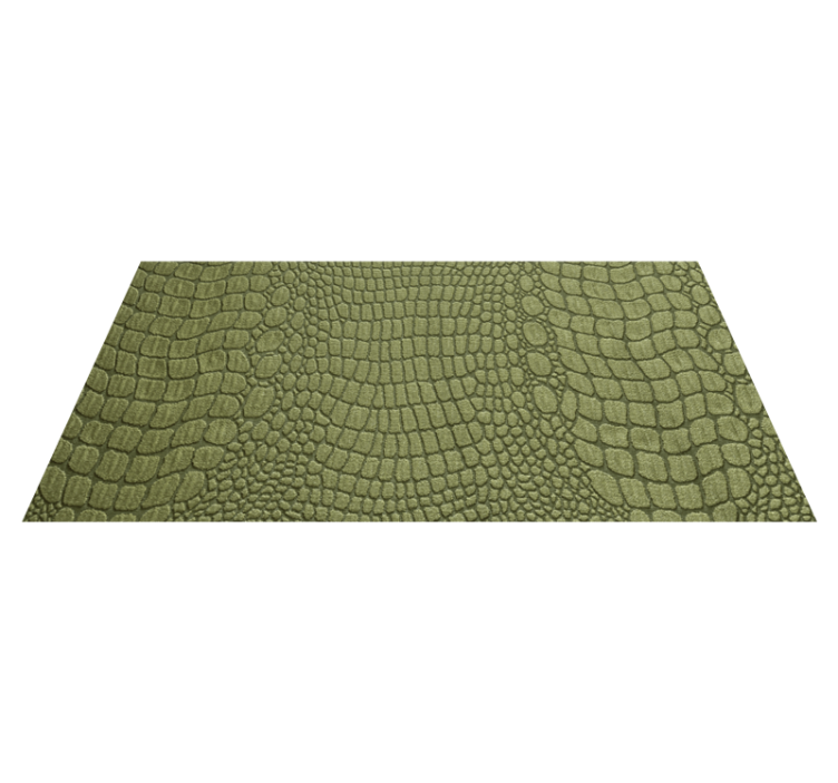 Snake skin animal print vinyl rug - TenStickers