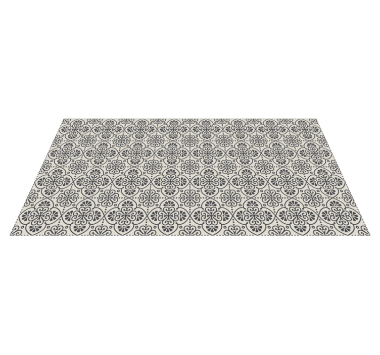 Elegant mosaic pattern mosaic vinyl rug - TenStickers