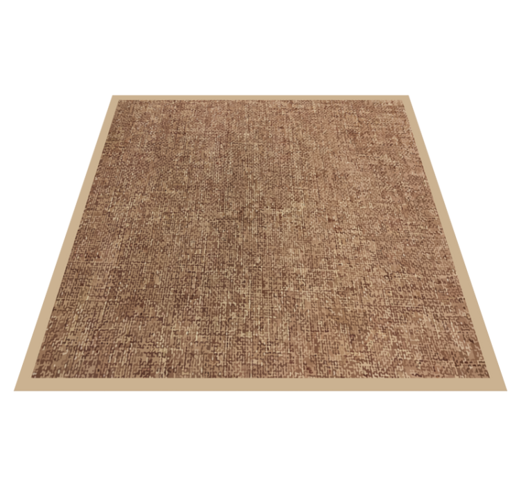 Warm Earthy Hues textured vinyl rug - TenStickers