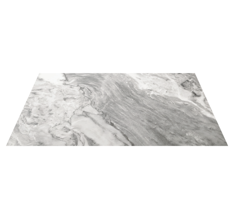 Elegant grey veins marble vinyl rug - TenStickers