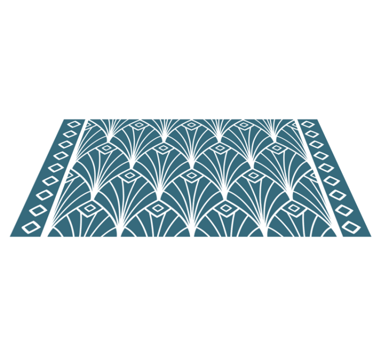 Art Deco Patterns kids vinyl rug - TenStickers