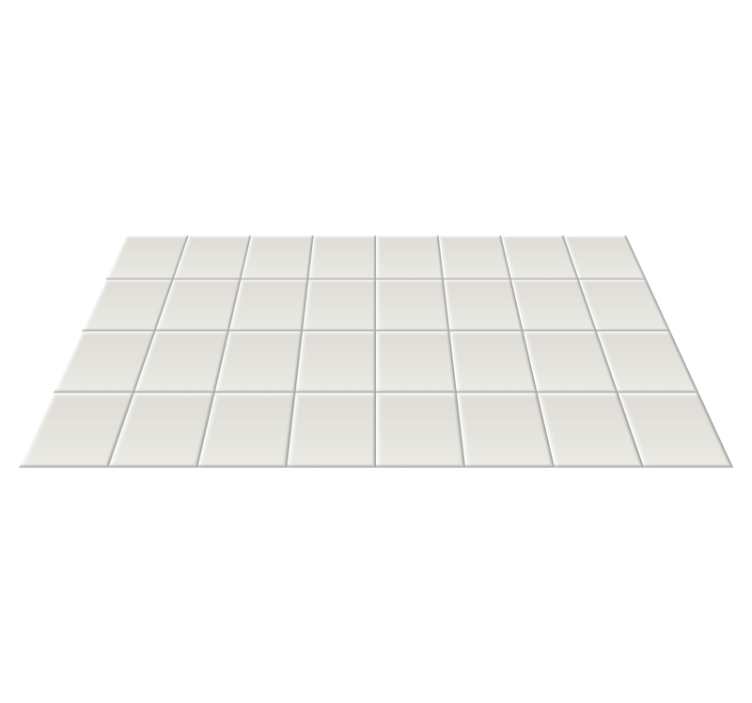Ceramic Simulation tile vinyl rug - TenStickers