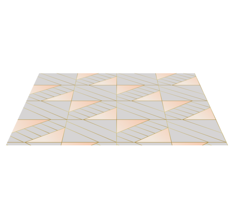 Geometric Patterned Carpet - TenStickers